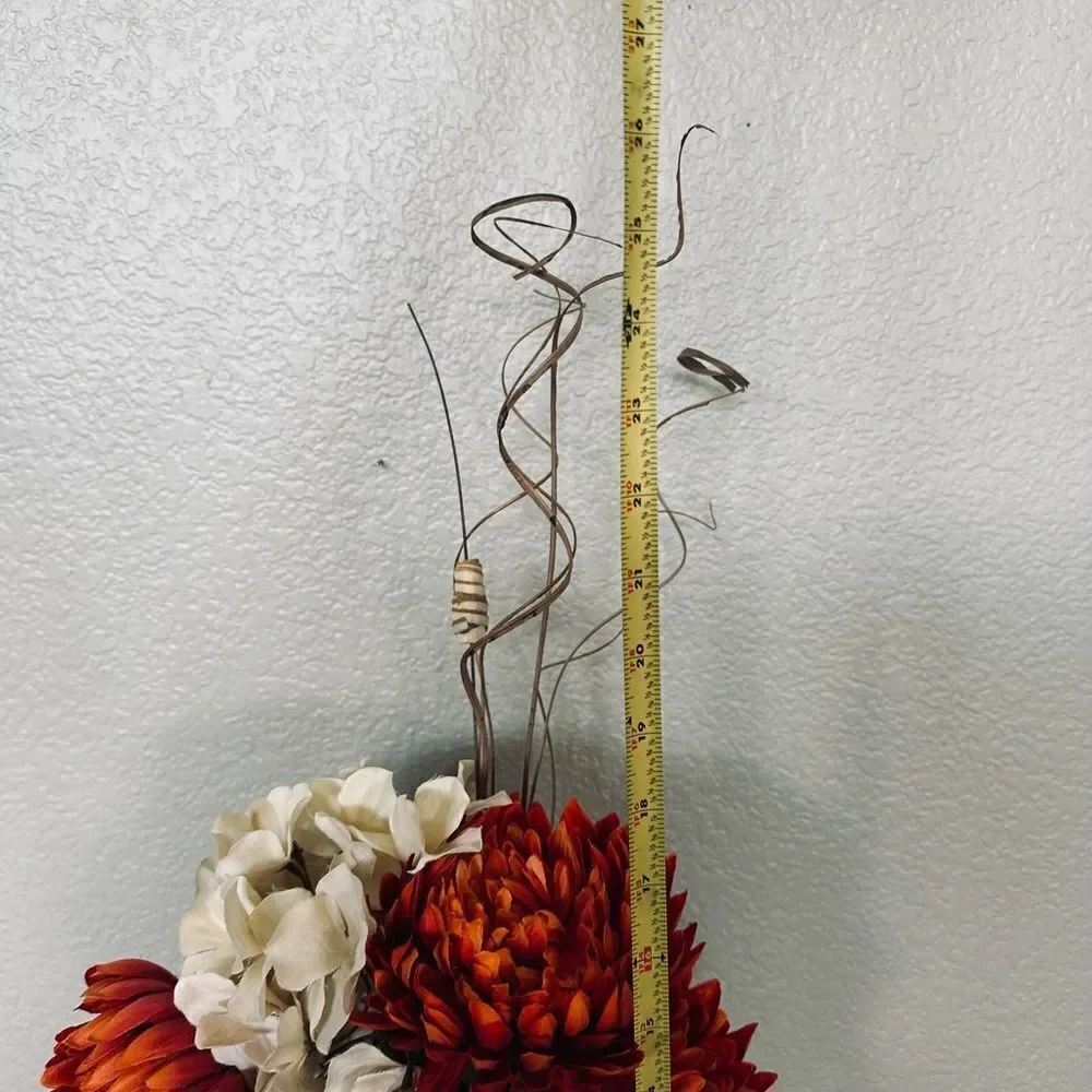 Fall Autumn Floral Centerpiece Arrangement